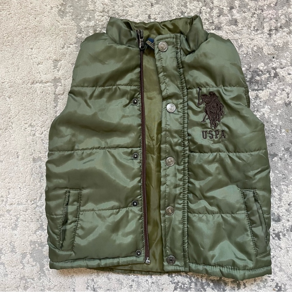 US Polo Assn. Puffer Vest 24M Like-New Condition